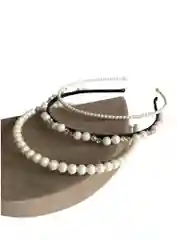 Ободок для волос с жемчугом