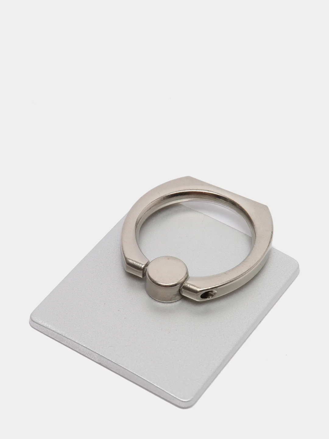 Серебряный кольцо-держатель для телефона iRing
