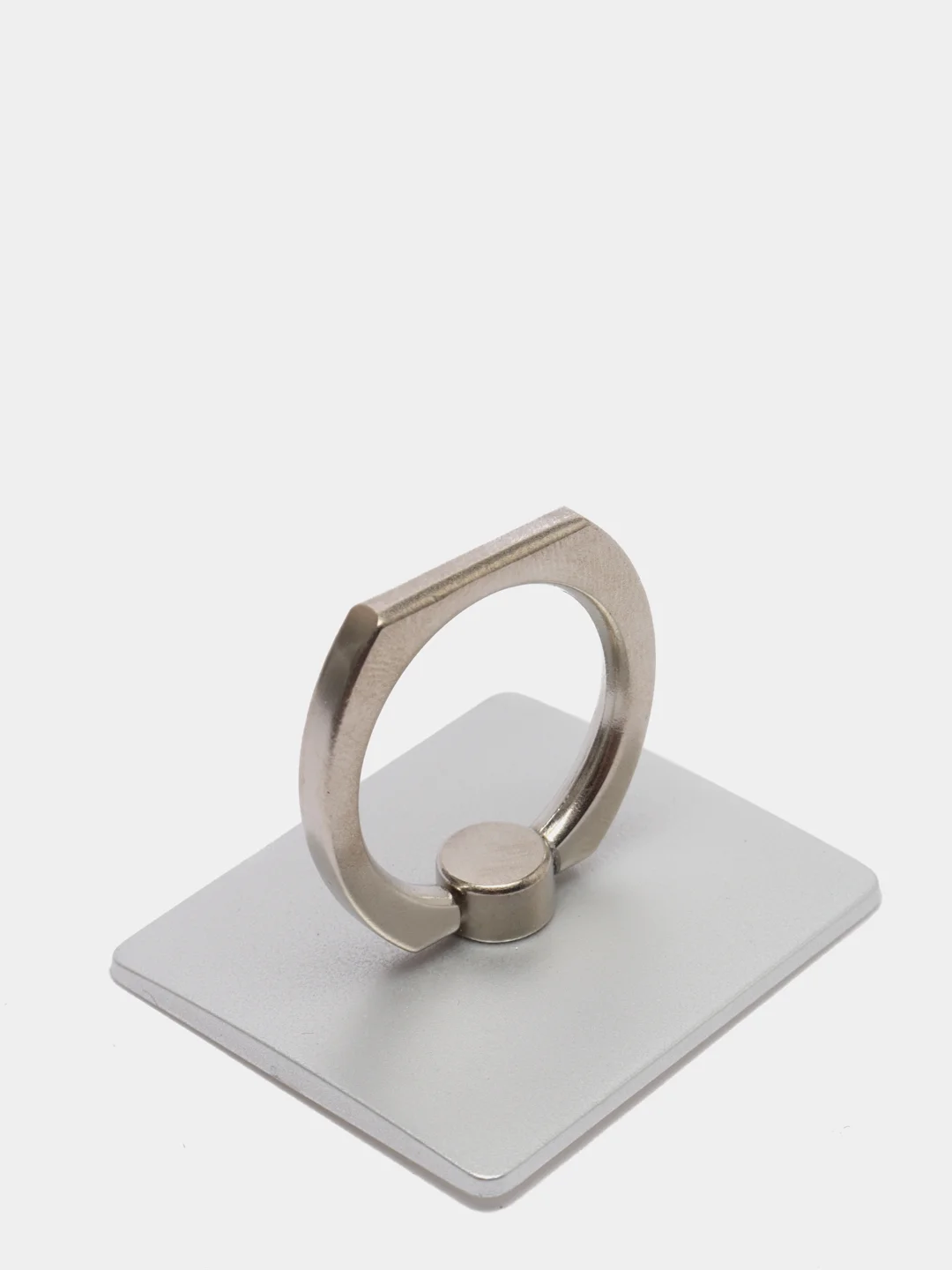 Серебряный кольцо-держатель для телефона iRing