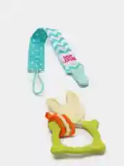 Зеленый универсальный прорезыватель ROXY-KIDS на держателе