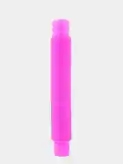 Розовый игрушка-антистресс Pop tubes