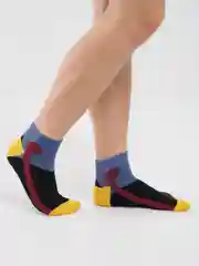 Черный носки с рисунком