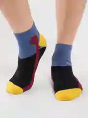 Черный носки с рисунком