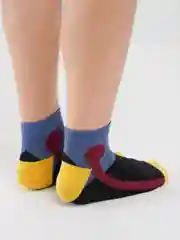 Черный носки с рисунком