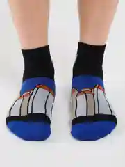 Серый носки с рисунком