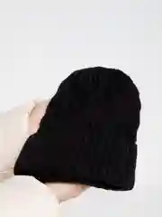 Хаки вязаная шапка унисекс