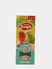 Палочки (лакомство) для птиц HAPPY JUNGLE мед и яйцо, 3 штуки, 90 г