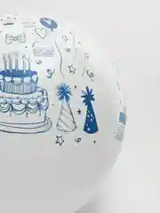 Белый шар для праздника, 12"