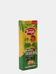 Палочки (лакомство) для птиц Happy Jungle "Медовый микс", 3 штуки, 90 г
