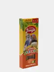 Палочки (лакомство) для птиц HAPPY JUNGLE, мед и фрукты, 3 штуки, 90 гр
