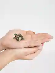 Желтый брошь, 3 цвета