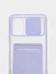 Лазурный чехол для Xiaomi Redmi 9, 9C ,9T/Poco M3, пластиковый, c держателем для кредитных карт