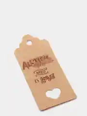 Бирка крафт, 50шт,  "All you need is love"