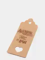 Бирка крафт, 50шт,  "All you need is love"