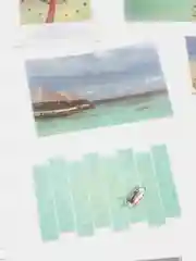 Морской бумажные наклейки