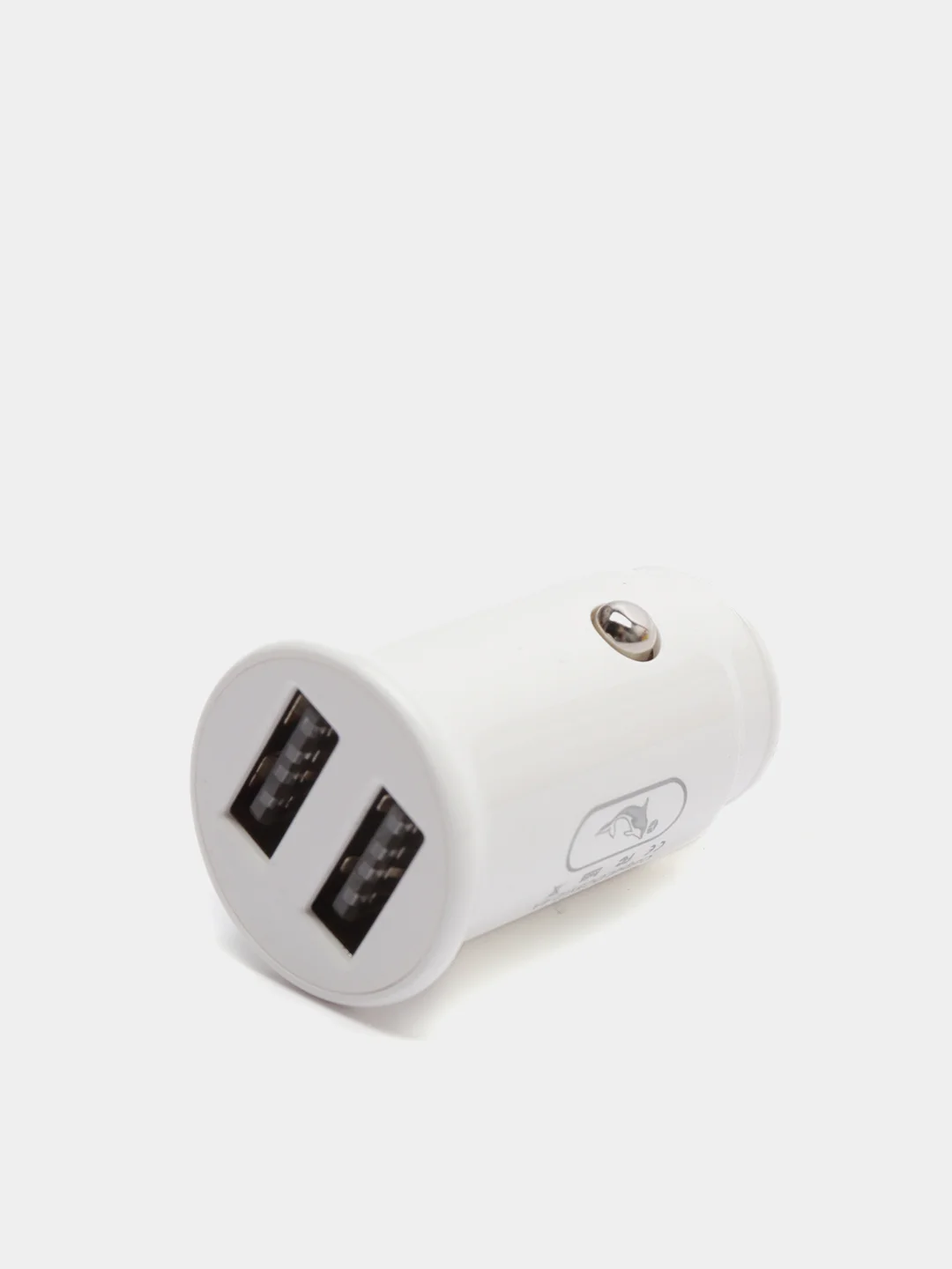 Белый автомобильные зарядные устройства SKYDOLPHIN SZ12, 2 USB разъема