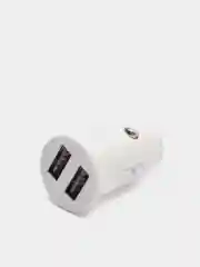 Белый автомобильные зарядные устройства SKYDOLPHIN SZ12, 2 USB разъема