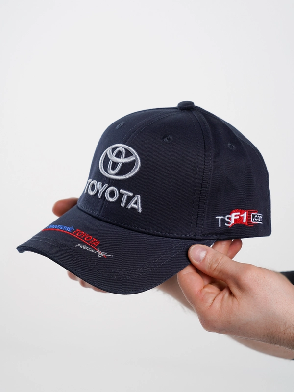 Бейсболка, кепка мужская, женская, унисекс, с объемной вышивкой TOYOTA (Тойота)