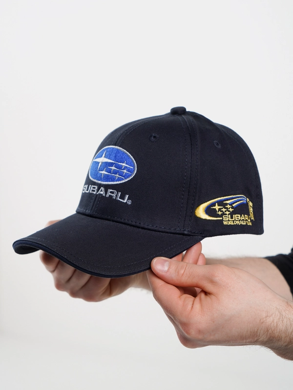 Бейсболка, кепка мужская, женская, унисекс, с объемной вышивкой SUBARU (Субару)