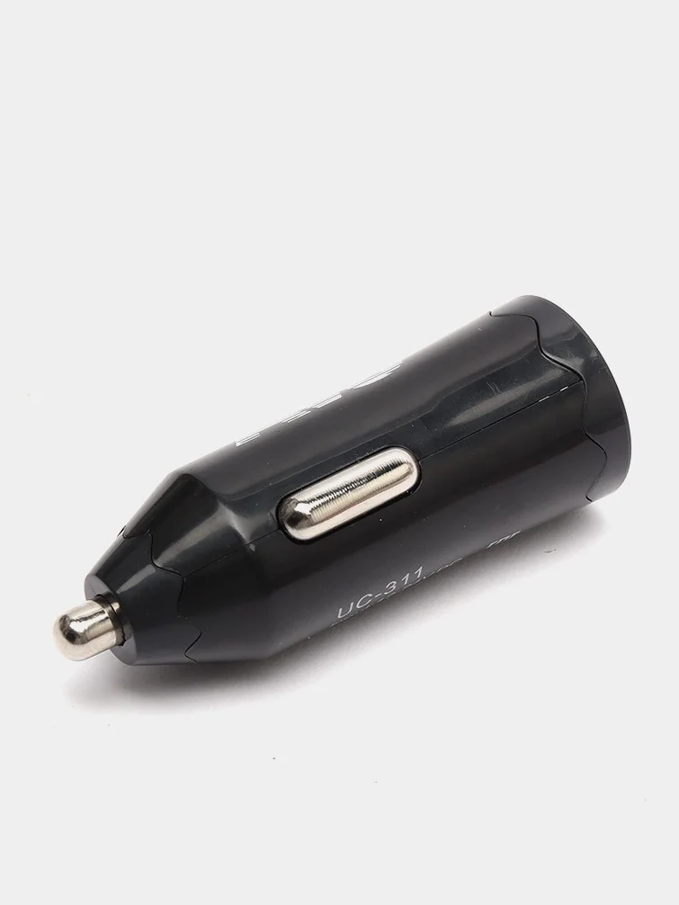 Автомобильное зарядное устройство USB AVS (1,2А) (Black Edition)