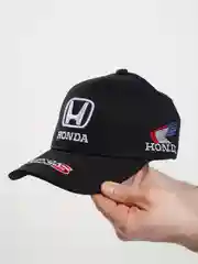Бейсболка / кепка мужская / женская / унисекс с объемной вышивкой HONDA / Хонда
