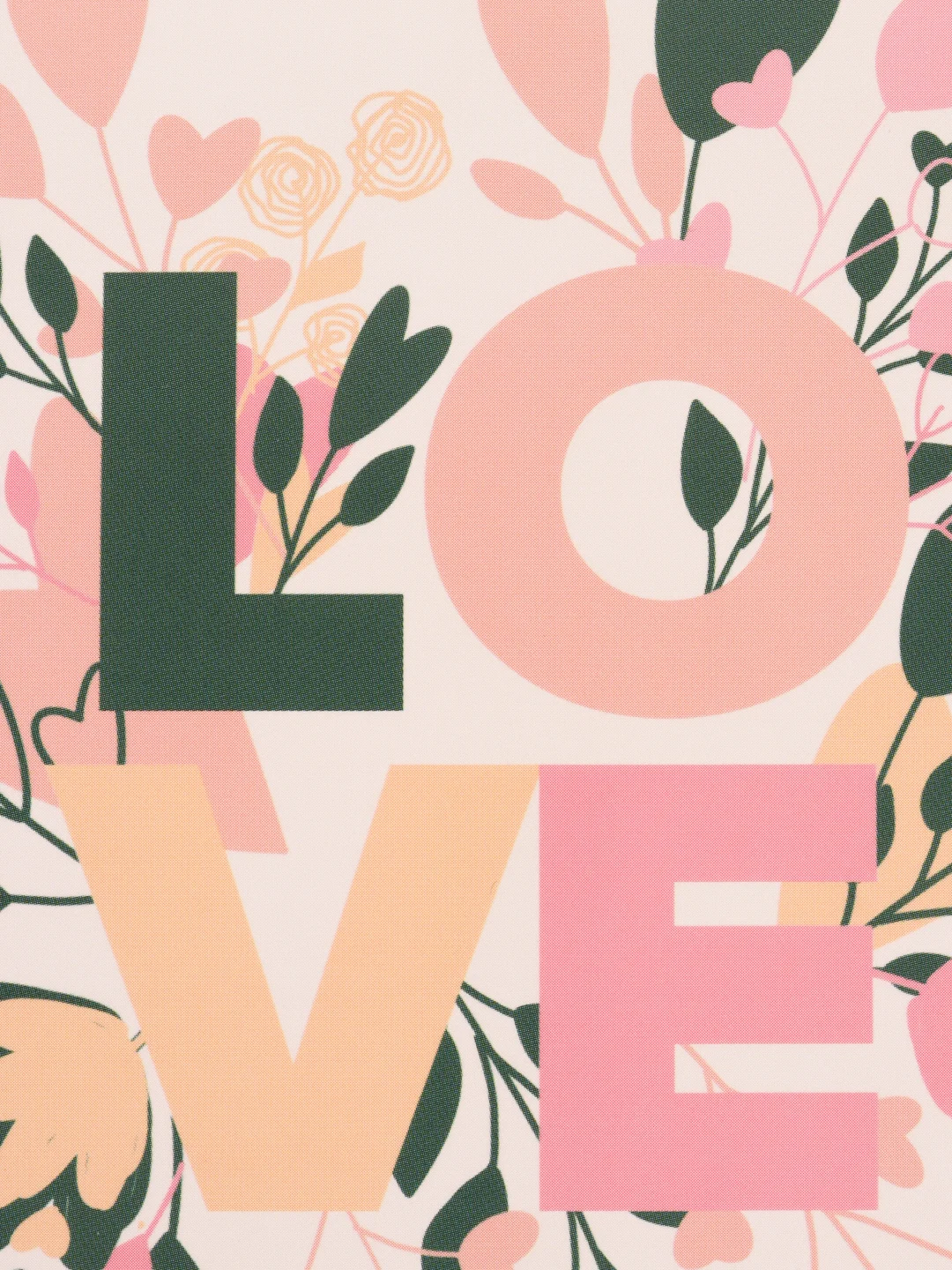 Открытка: "Love розовая" Life Poster