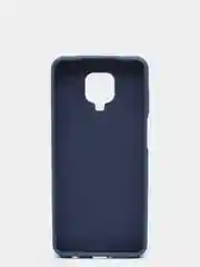 Темно-синий чехол с бархатом внутри и кольцом подставкой Xiaomi Redmi NOTE 9 PRO, Note 9S