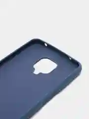 Темно-синий чехол с бархатом внутри и кольцом подставкой Xiaomi Redmi NOTE 9 PRO, Note 9S