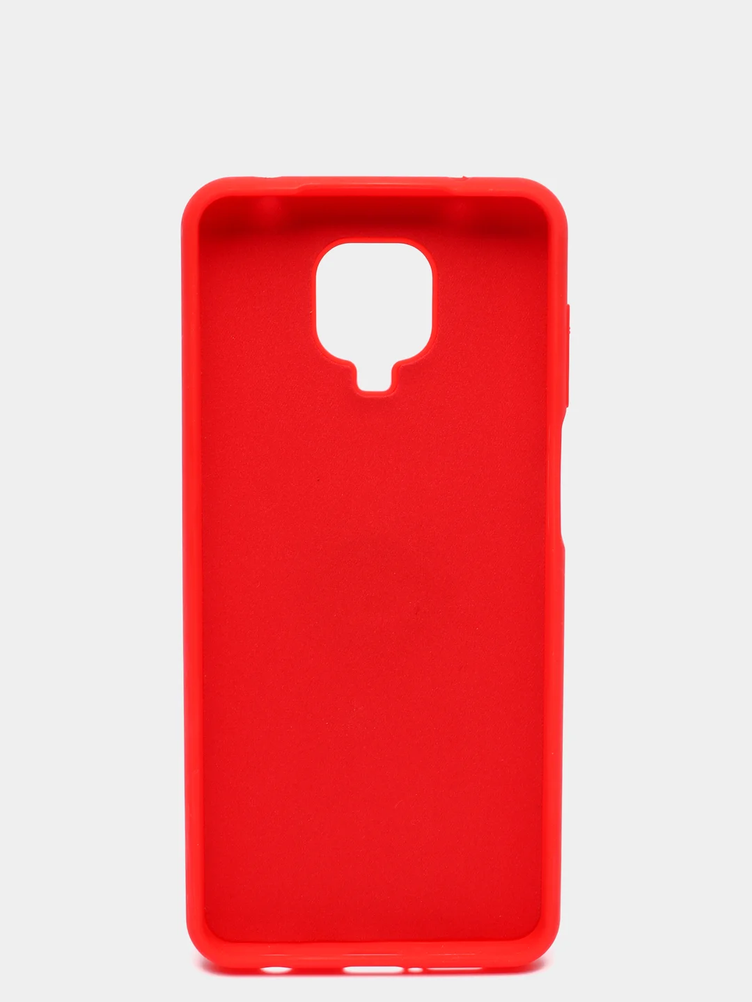Красный чехол с бархатом внутри и кольцом подставкой Xiaomi Redmi NOTE 9 PRO, Note 9S