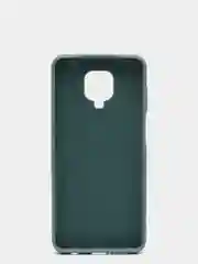 Зеленый чехол с бархатом внутри и кольцом подставкой Xiaomi Redmi NOTE 9 PRO, Note 9S