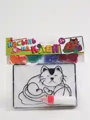 Набор для творчества "Насыпь наклей "Кот"