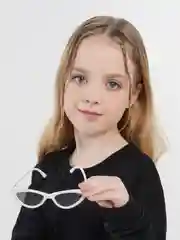Белый детские солнцезащитные очки