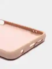 Бежевый чехол Xiaomi POCO X3 /POCO X3 PRO с защитой камеры и бархатом внутри