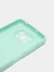 Мятный чехол Xiaomi POCO X3 /POCO X3 PRO с защитой камеры и бархатом внутри