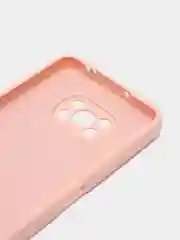 Пудровый чехол Xiaomi POCO X3 /POCO X3 PRO с защитой камеры и бархатом внутри
