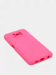 Фуксия чехол Xiaomi POCO X3 /POCO X3 PRO с защитой камеры и бархатом внутри