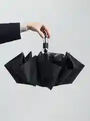 Черный зонт складной, мужской