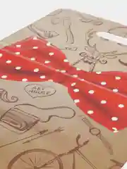 Алый пакет подарочный (5 шт/уп)