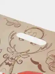 Алый пакет подарочный (5 шт/уп)