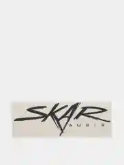Черный наклейки на авто "Skar Audio" (Скар Аудио)