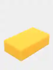 Желтый губка для тела, 20 х 11 см