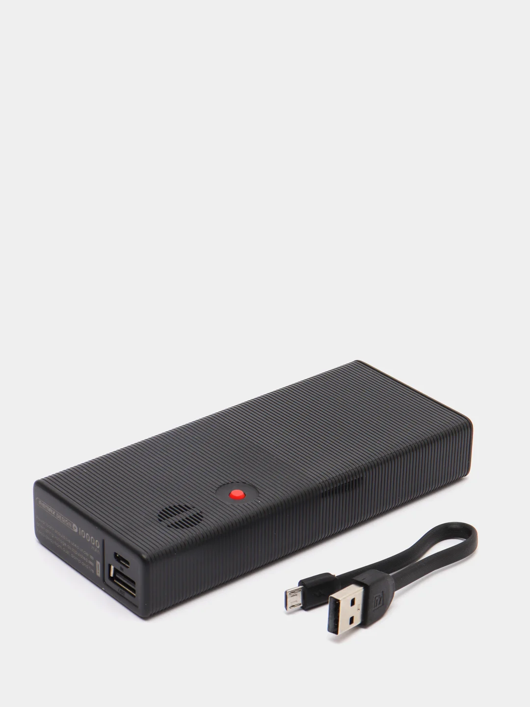 Черный мобильный аккумулятор (PowerBank) REMAX Dot Series RPP-88 10000 mAh