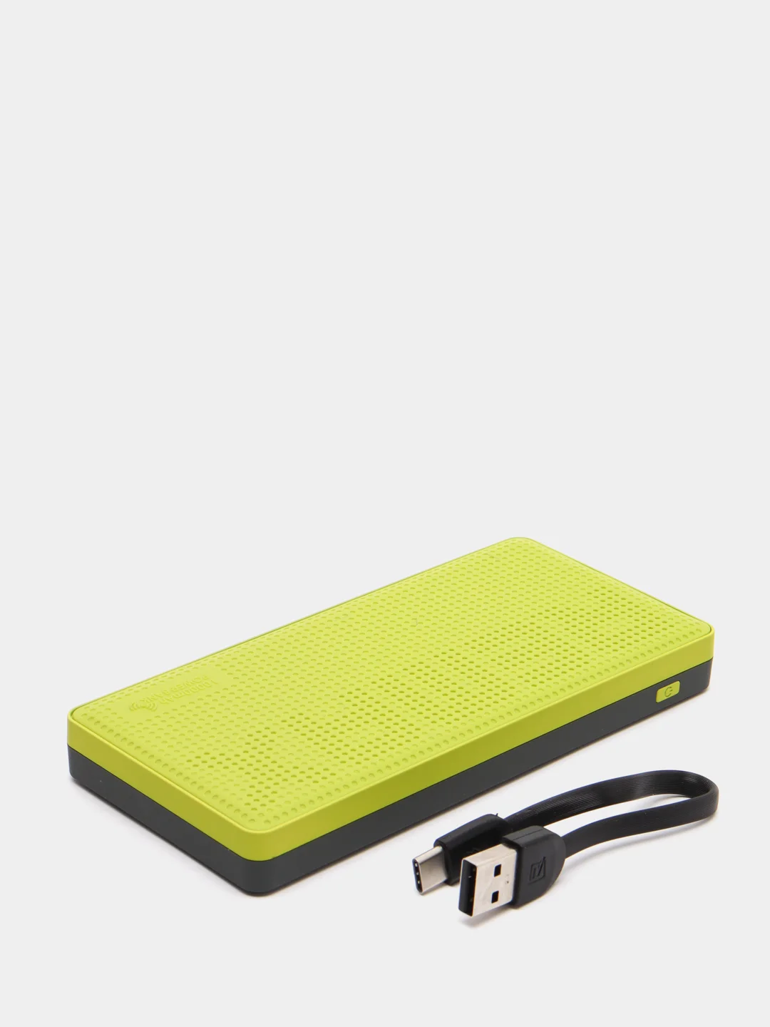 Зеленый мобильный аккумулятор (PowerBank) REMAX Miles Series Wireless RPP-103 10000 mAh