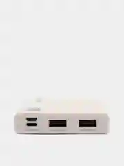 Белый мобильный аккумулятор (PowerBank) REMAX Linon Pro Series RPP-53 10000 mAh