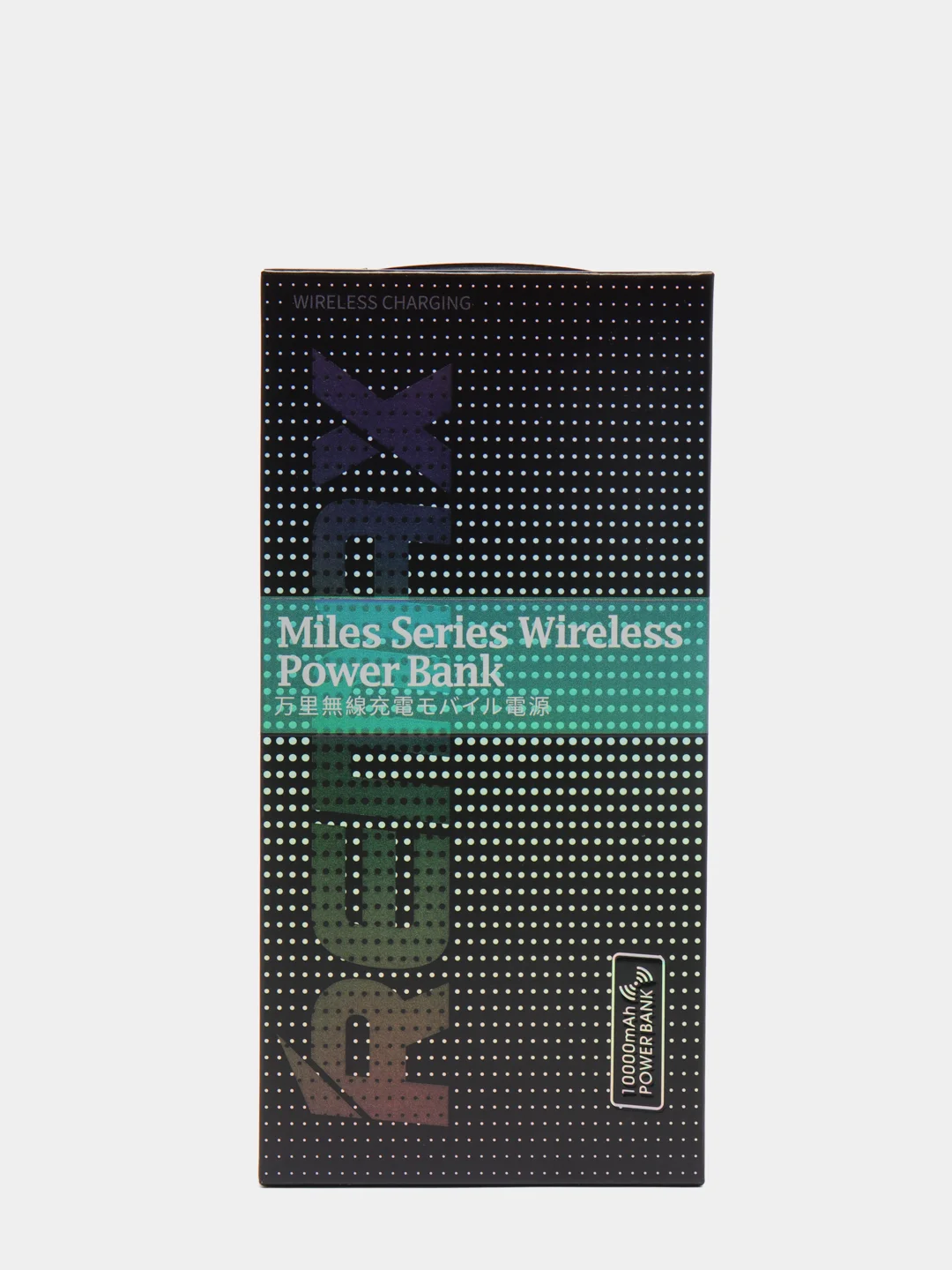 Синий мобильный аккумулятор (PowerBank) REMAX Miles Series Wireless RPP-103 10000 mAh