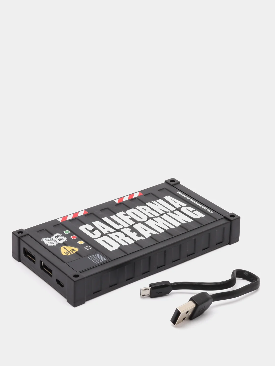 Черный мобильный аккумулятор (PowerBank) REMAX Container Series RPP-93 10000 mAh