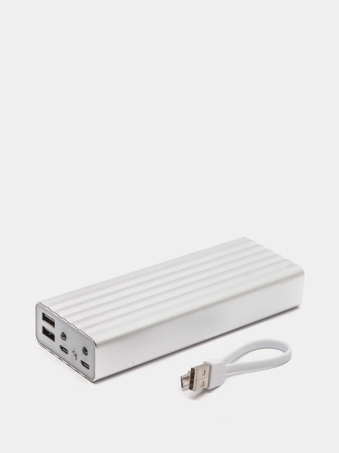 Серебряный мобильный аккумулятор (PowerBank) REMAX Vanguard Series RPP-15 20000 mAh