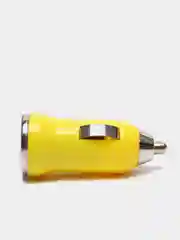 Желтый автомобильное зарядное устройство USB