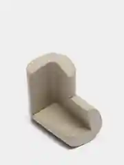 Серый мягкий защитный угол-накладка