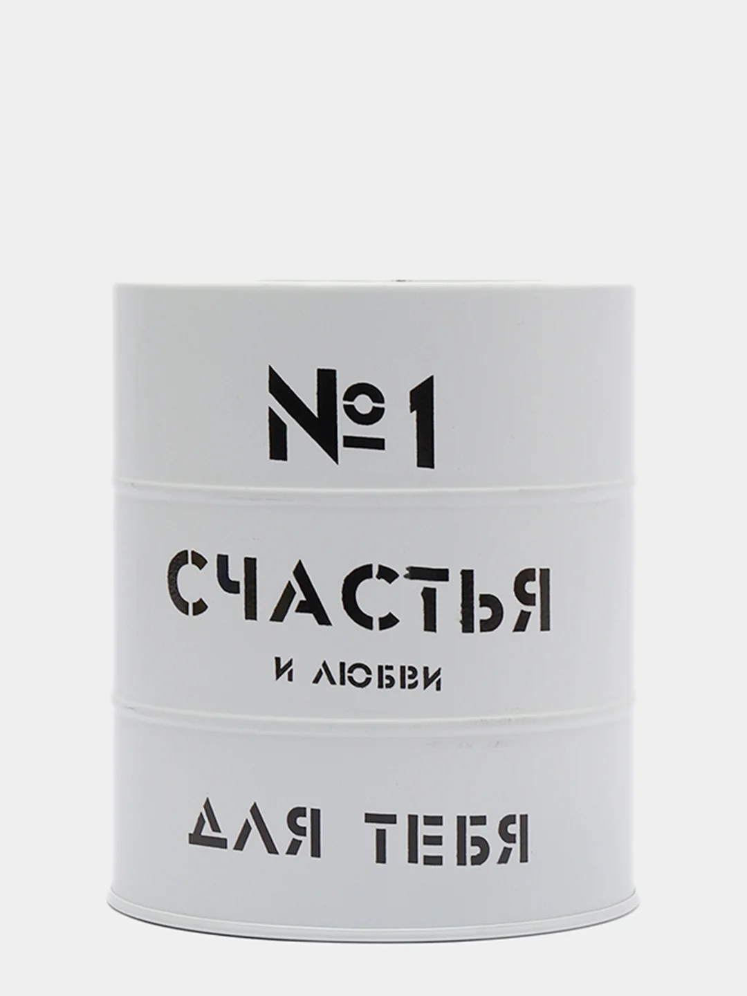 Прозрачный банка-бочка для цветов